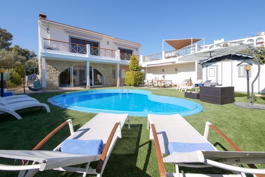 Moderne Villa, Pool+Meerblick,Schnelles Wifi,Klima Калас-де-Майорка Екстер'єр фото