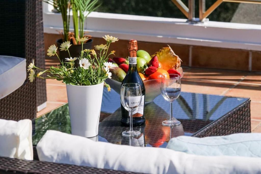 Moderne Villa, Pool+Meerblick,Schnelles Wifi,Klima Калас-де-Майорка Екстер'єр фото